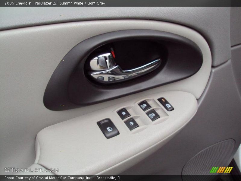 Summit White / Light Gray 2006 Chevrolet TrailBlazer LS