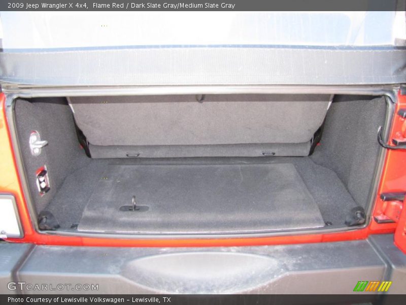 Flame Red / Dark Slate Gray/Medium Slate Gray 2009 Jeep Wrangler X 4x4