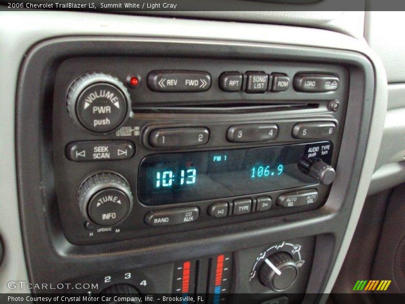 Summit White / Light Gray 2006 Chevrolet TrailBlazer LS