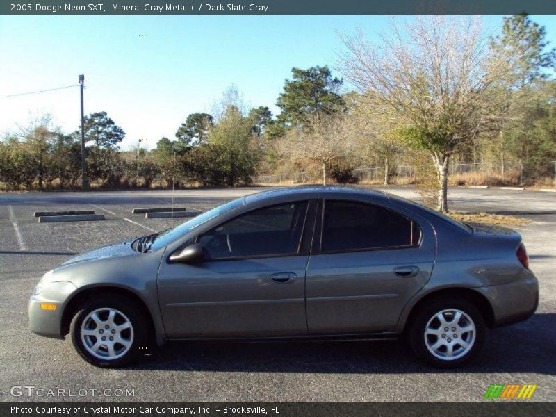Mineral Gray Metallic / Dark Slate Gray 2005 Dodge Neon SXT