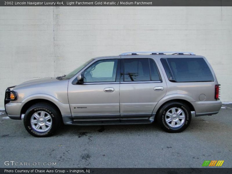 Light Parchment Gold Metallic / Medium Parchment 2002 Lincoln Navigator Luxury 4x4