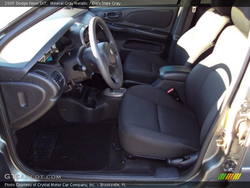 Mineral Gray Metallic / Dark Slate Gray 2005 Dodge Neon SXT