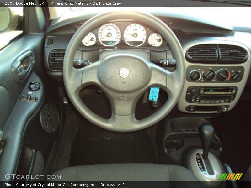Mineral Gray Metallic / Dark Slate Gray 2005 Dodge Neon SXT
