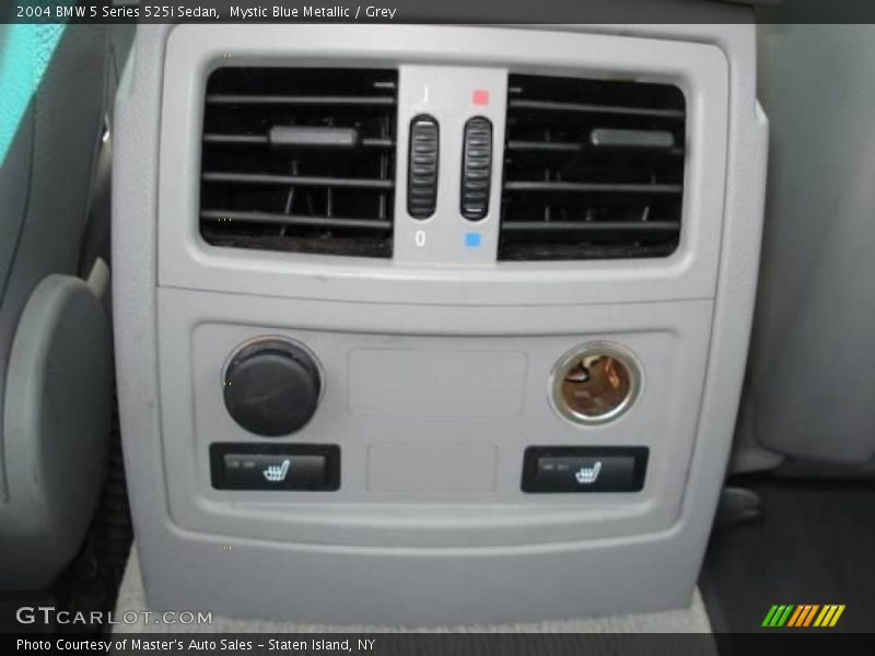 Mystic Blue Metallic / Grey 2004 BMW 5 Series 525i Sedan