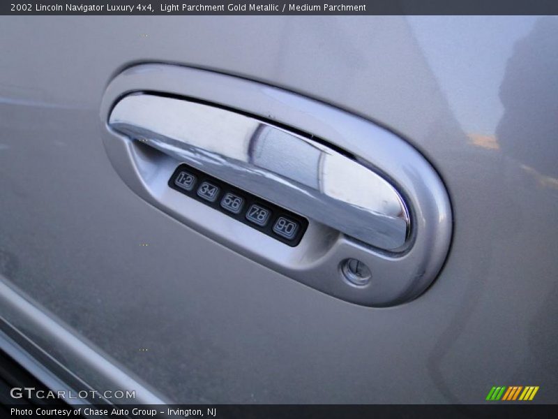 Light Parchment Gold Metallic / Medium Parchment 2002 Lincoln Navigator Luxury 4x4