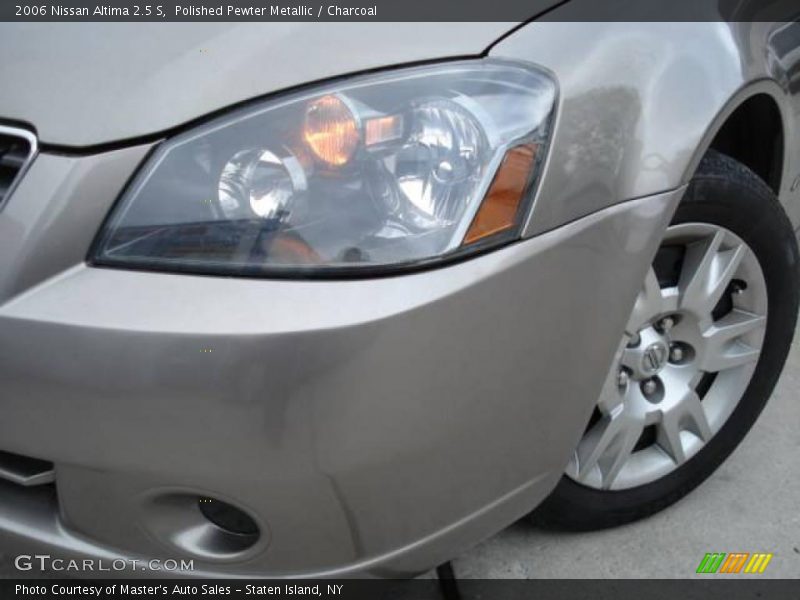 Polished Pewter Metallic / Charcoal 2006 Nissan Altima 2.5 S