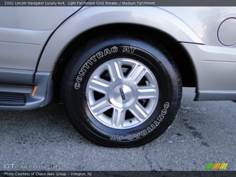 Light Parchment Gold Metallic / Medium Parchment 2002 Lincoln Navigator Luxury 4x4