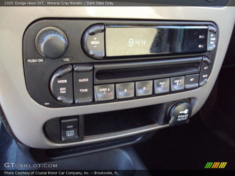 Mineral Gray Metallic / Dark Slate Gray 2005 Dodge Neon SXT