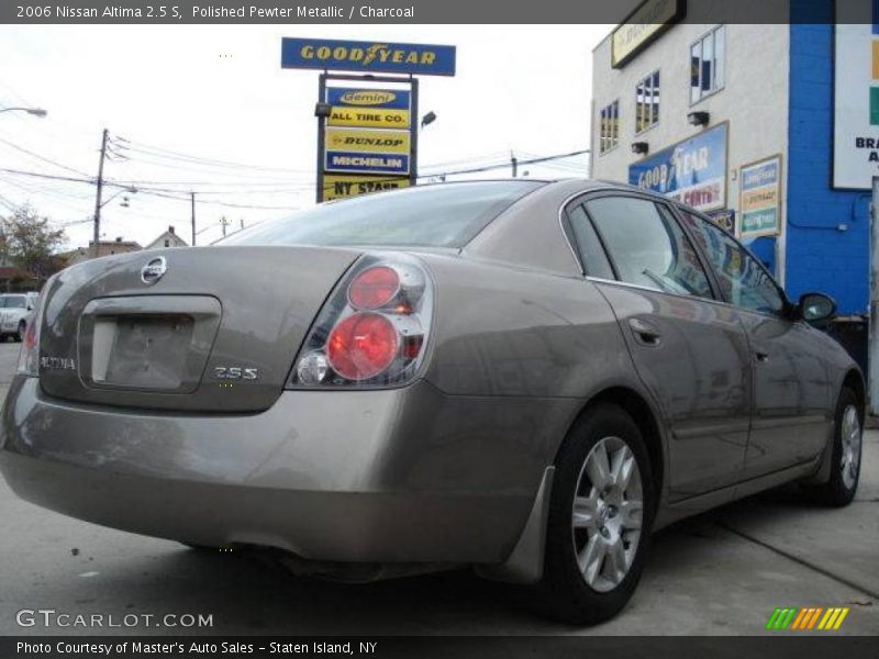 Polished Pewter Metallic / Charcoal 2006 Nissan Altima 2.5 S