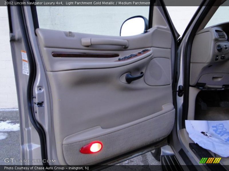 Light Parchment Gold Metallic / Medium Parchment 2002 Lincoln Navigator Luxury 4x4