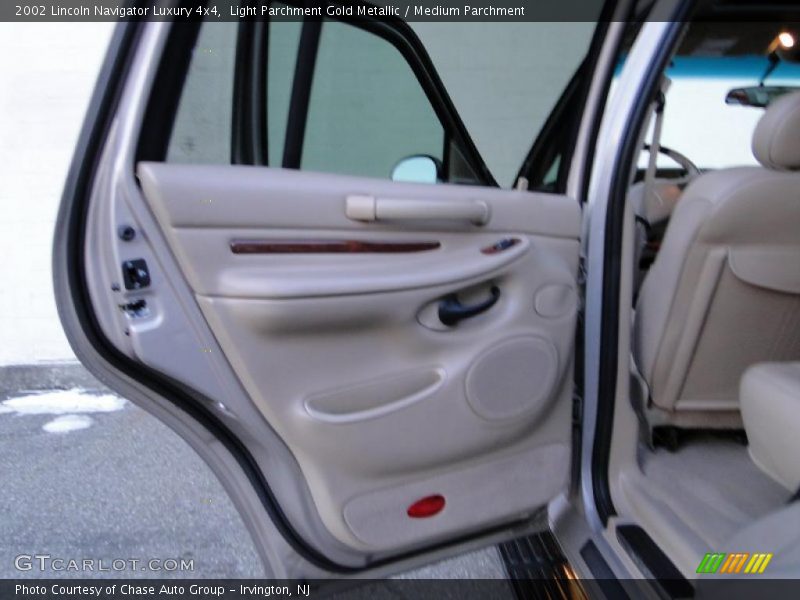 Light Parchment Gold Metallic / Medium Parchment 2002 Lincoln Navigator Luxury 4x4