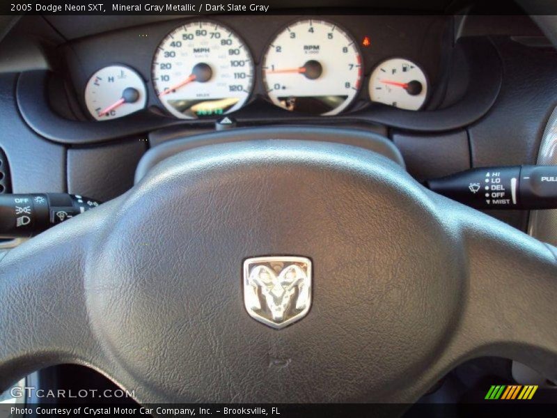 Mineral Gray Metallic / Dark Slate Gray 2005 Dodge Neon SXT