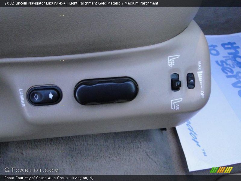 Light Parchment Gold Metallic / Medium Parchment 2002 Lincoln Navigator Luxury 4x4