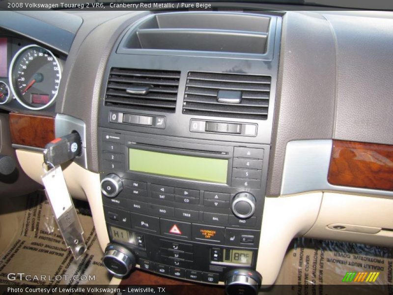 Cranberry Red Metallic / Pure Beige 2008 Volkswagen Touareg 2 VR6