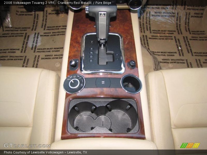 Cranberry Red Metallic / Pure Beige 2008 Volkswagen Touareg 2 VR6