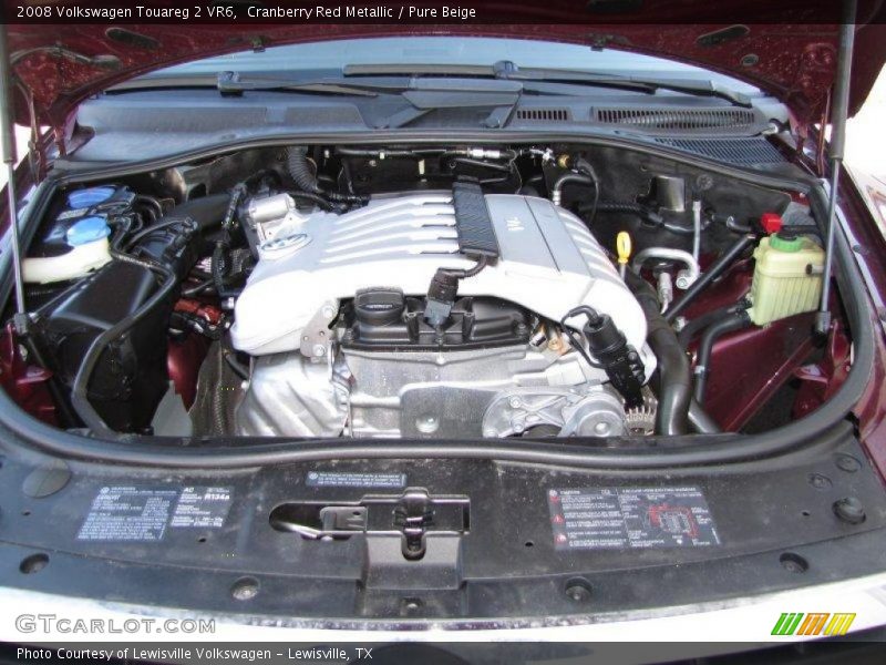 Cranberry Red Metallic / Pure Beige 2008 Volkswagen Touareg 2 VR6