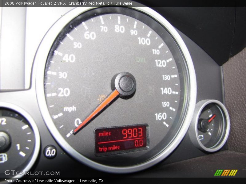 Cranberry Red Metallic / Pure Beige 2008 Volkswagen Touareg 2 VR6