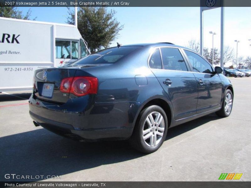 Blue Graphite Metallic / Art Gray 2007 Volkswagen Jetta 2.5 Sedan