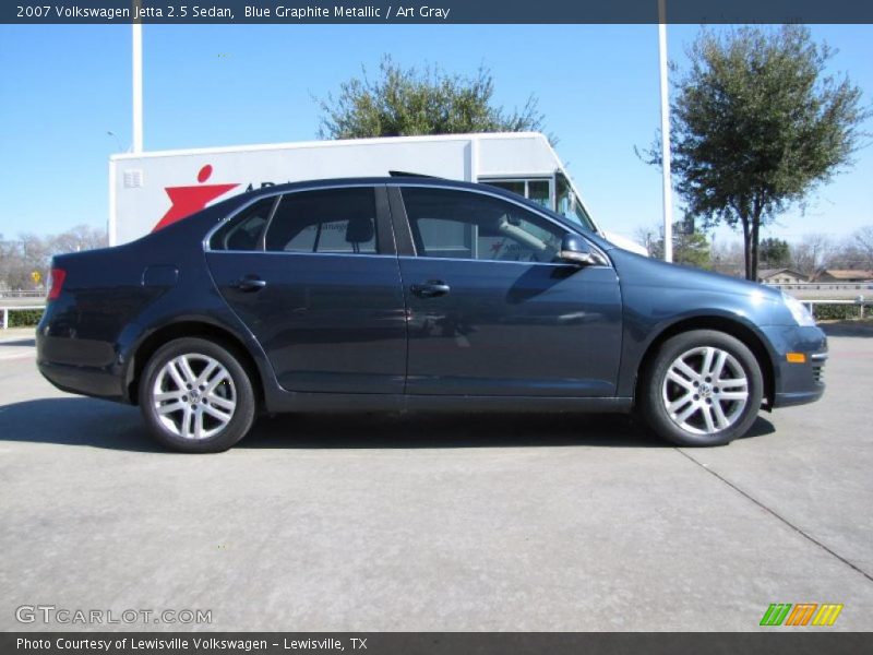 Blue Graphite Metallic / Art Gray 2007 Volkswagen Jetta 2.5 Sedan