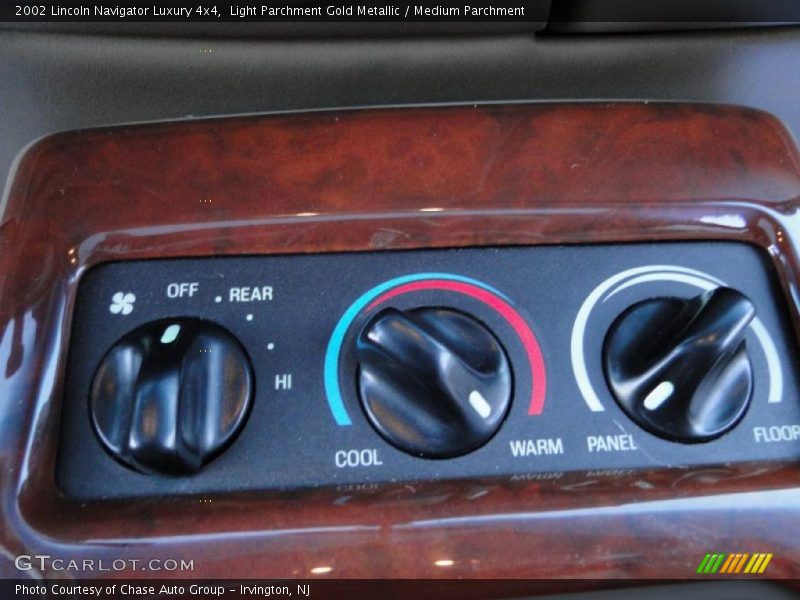 Light Parchment Gold Metallic / Medium Parchment 2002 Lincoln Navigator Luxury 4x4