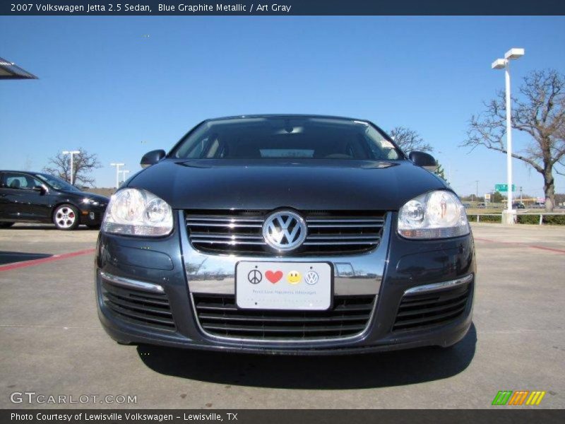 Blue Graphite Metallic / Art Gray 2007 Volkswagen Jetta 2.5 Sedan