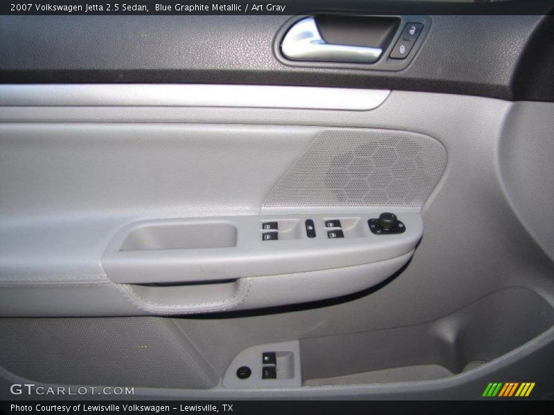 Blue Graphite Metallic / Art Gray 2007 Volkswagen Jetta 2.5 Sedan