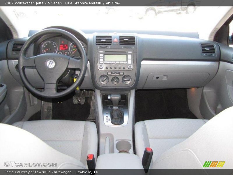 Blue Graphite Metallic / Art Gray 2007 Volkswagen Jetta 2.5 Sedan