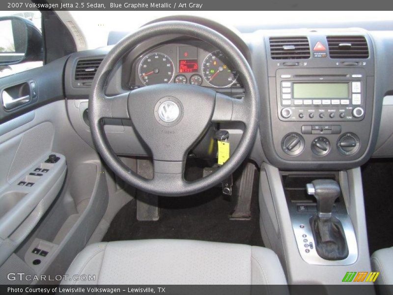 Blue Graphite Metallic / Art Gray 2007 Volkswagen Jetta 2.5 Sedan