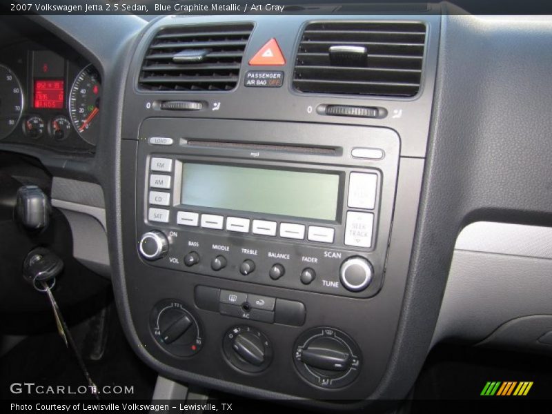 Blue Graphite Metallic / Art Gray 2007 Volkswagen Jetta 2.5 Sedan