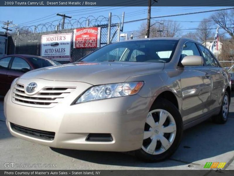 Desert Sand Metallic / Bisque 2009 Toyota Camry LE