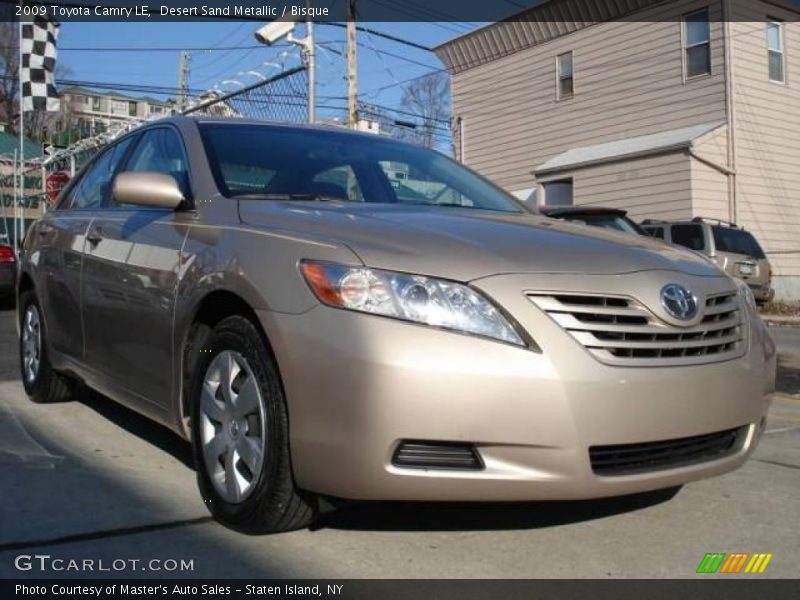 Desert Sand Metallic / Bisque 2009 Toyota Camry LE