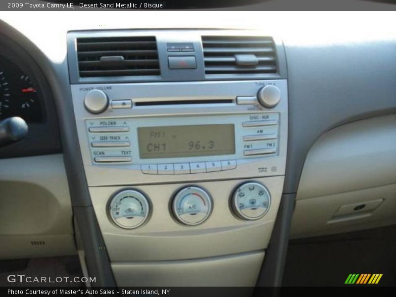 Desert Sand Metallic / Bisque 2009 Toyota Camry LE