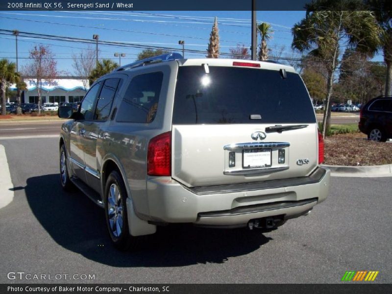Serengeti Sand / Wheat 2008 Infiniti QX 56