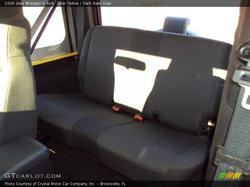 Solar Yellow / Dark Slate Gray 2006 Jeep Wrangler X 4x4