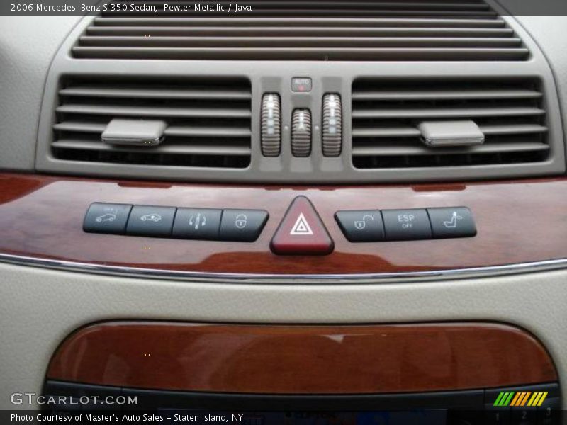 Pewter Metallic / Java 2006 Mercedes-Benz S 350 Sedan