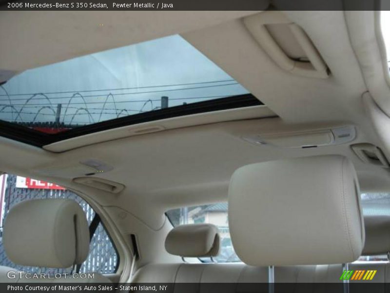 Pewter Metallic / Java 2006 Mercedes-Benz S 350 Sedan
