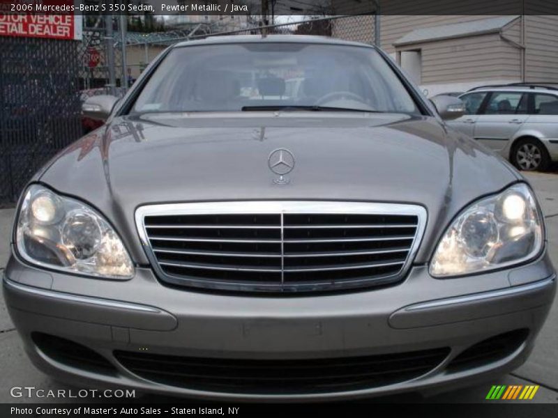 Pewter Metallic / Java 2006 Mercedes-Benz S 350 Sedan