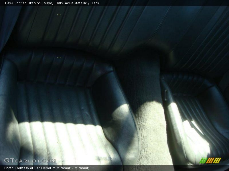 Dark Aqua Metallic / Black 1994 Pontiac Firebird Coupe