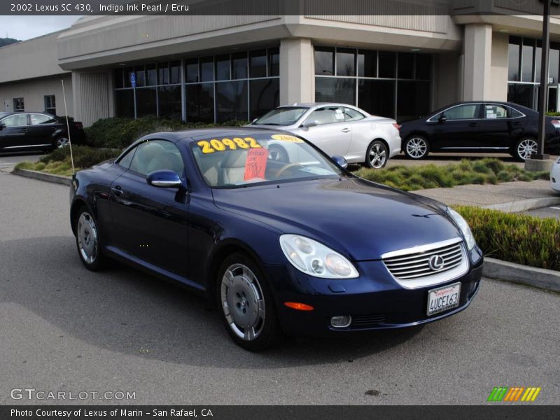 Front 3/4 View of 2002 SC 430