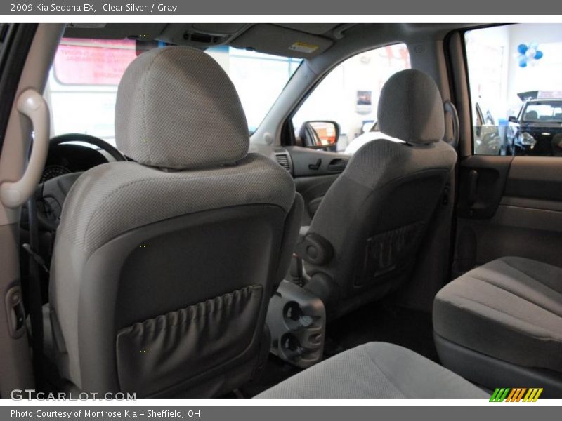 Clear Silver / Gray 2009 Kia Sedona EX