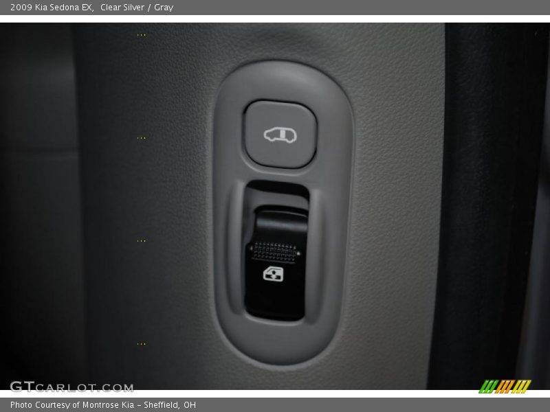 Clear Silver / Gray 2009 Kia Sedona EX