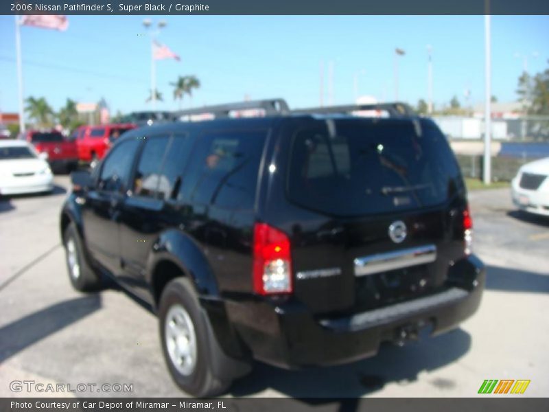 Super Black / Graphite 2006 Nissan Pathfinder S