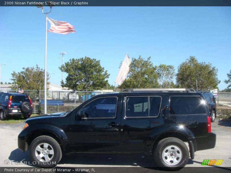 Super Black / Graphite 2006 Nissan Pathfinder S