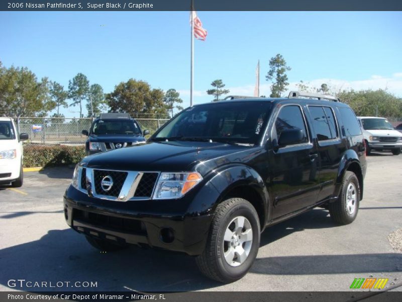 Super Black / Graphite 2006 Nissan Pathfinder S