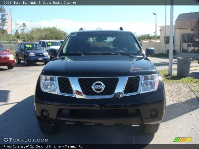 Super Black / Graphite 2006 Nissan Pathfinder S