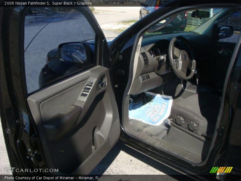 Super Black / Graphite 2006 Nissan Pathfinder S
