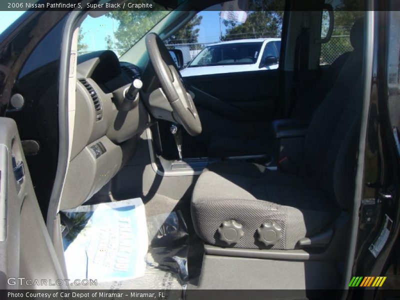 Super Black / Graphite 2006 Nissan Pathfinder S