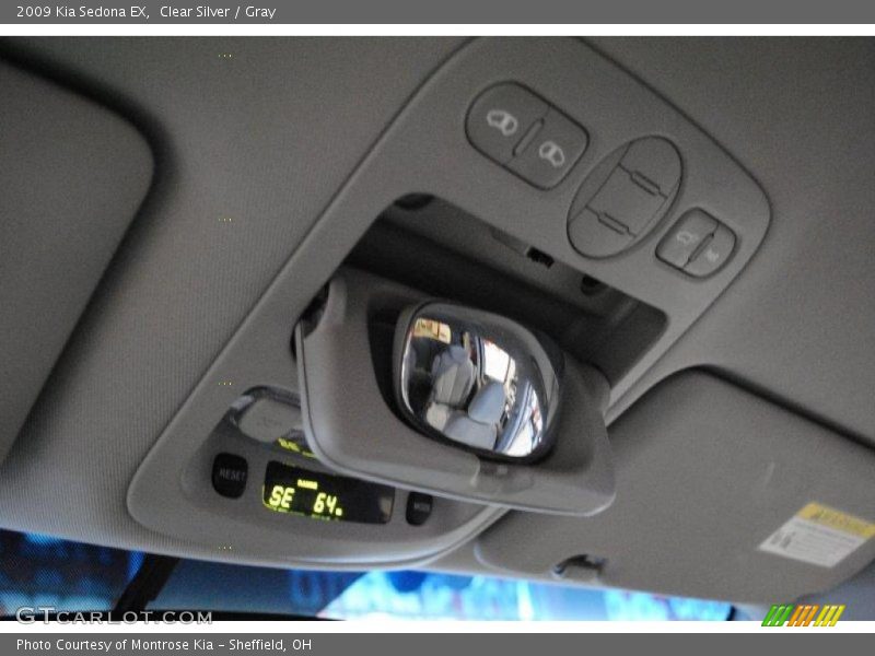 Clear Silver / Gray 2009 Kia Sedona EX