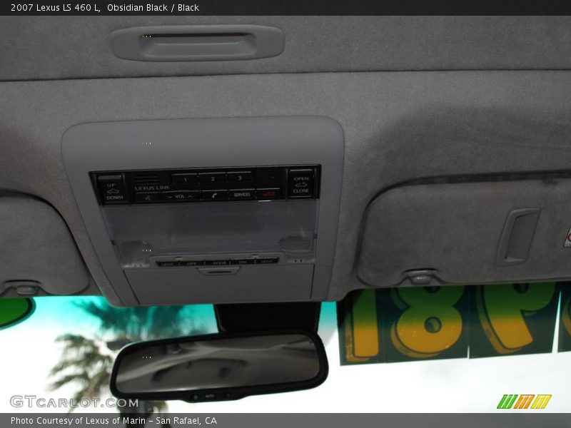 Obsidian Black / Black 2007 Lexus LS 460 L