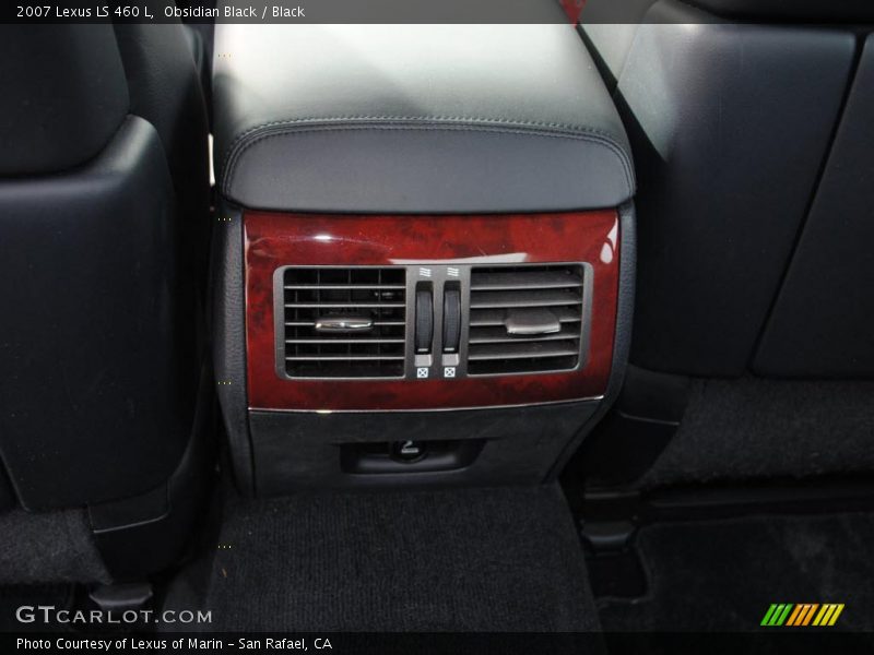 Obsidian Black / Black 2007 Lexus LS 460 L
